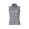 Chaleco acolchado mujer Hudson Vest Ladies. Color gris.