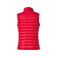 Chaleco acolchado mujer Hudson Vest Ladies. Color rojo.