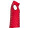 Chaleco acolchado mujer Hudson Vest Ladies. Color rojo.