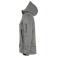 Chaqueta softshell con capucha mujer Grayland Ladies. Color gris antracita marengo.