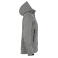 Chaqueta softshell con capucha mujer Grayland Ladies. Color gris antracita marengo.