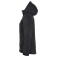 Chaqueta softshell con capucha mujer Grayland Ladies. Color negro.