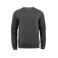 Sudadera orgánica hombre Premium OC Roundneck. Color gris antracita marengo.