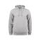 Sudadera capucha orgánica hombre Premium OC Hoody. Color gris marengo.