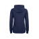 Sudadera capucha orgánica mujer Premium OC Hoody Ladies. Color azul oscuro.