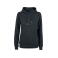 Sudadera capucha orgánica mujer Premium OC Hoody Ladies. Color negro.