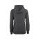 Sudadera capucha orgánica mujer Premium OC Hoody Ladies. Color gris antracita marengo.