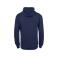 Sudadera capucha y cremallera orgánica hombre Premium OC Hoody Full Zip. Color azul oscuro.