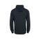 Sudadera capucha y cremallera orgánica hombre Premium OC Hoody Full Zip. Color negro.