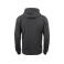 Sudadera capucha y cremallera orgánica hombre Premium OC Hoody Full Zip. Color gris antracita marengo.