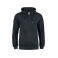 Sudadera capucha y cremallera orgánica hombre Premium OC Hoody Full Zip. Color negro.