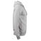 Sudadera capucha y cremallera orgánica hombre Premium OC Hoody Full Zip. Color gris marengo.