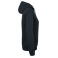 Sudadera capucha y cremallera orgánica mujer Premium OC Hoody Full Zip Ladies. Color negro.