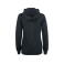 Sudadera capucha y cremallera orgánica mujer Premium OC Hoody Full Zip Ladies. Color negro.