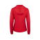 Sudadera capucha y cremallera mujer Basic Active Hoody Full Zip Ladies. Color rojo.