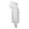 Sudadera capucha y cremallera mujer Basic Active Hoody Full Zip Ladies. Color blanco.