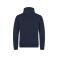 Sudadera de cuello alto reciclada hombre Hobart. Color azul oscuro.