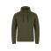 Sudadera de cuello alto reciclada hombre Hobart. Color verde arena.