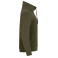 Sudadera de cuello alto reciclada hombre Hobart. Color verde arena.