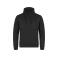 Sudadera de cuello alto reciclada hombre Hobart. Color negro.