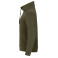 Sudadera de cuello alto reciclada hombre Hobart. Color verde arena.