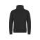 Sudadera de cuello alto reciclada hombre Hobart. Color negro.