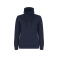Sudadera de cuello alto reciclada mujer Hobart Ladies. Color azul oscuro.