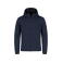 Chaqueta de invierno con capucha reciclada hombre Hayden. Color azul oscuro.