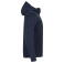 Chaqueta de invierno con capucha reciclada hombre Hayden. Color azul oscuro.