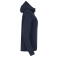 Chaqueta de invierno con capucha reciclada mujer Hayden Ladies. Color azul oscuro.