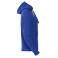 Sudadera capucha mujer Classic Hoody Ladies. Color azul jaspeado.