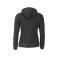 Sudadera capucha mujer Classic Hoody Ladies. Color gris antracita marengo.