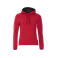 Sudadera capucha mujer Classic Hoody Ladies. Color rojo.