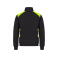 Sudadera media cremallera reciclada hombre Ambition Half Zip. Color amarillo alta visibilidad.