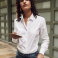 Camisa de manga larga Easycare mujer Garland Ladies. .