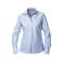 Camisa de manga larga Easycare mujer Garland Ladies. Color azul real.