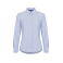Camisa de manga larga Easycare mujer Garland Ladies. Color azul real.