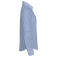 Camisa de manga larga mujer Stretch Shirt LS Ladies. Color azul claro.
