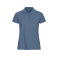 Polo mujer Basic Polo Ladies. Color azul metal.