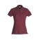 Polo mujer Basic Polo Ladies. Color rojo burdeos.