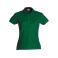 Polo mujer Basic Polo Ladies. Color verde botella.