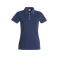 Polo mujer Stretch Premium polo Ladies. Color azul jaspeado.