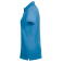 Polo mujer Stretch Premium polo Ladies. Color azul turquesa.