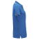 Polo cuello listado mujer Seattle Ladies. Color azul bright blue.