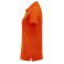 Polo mujer Manhattan Ladies. Color naranja alta visibilidad.