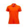 Polo mujer Manhattan Ladies. Color naranja alta visibilidad.