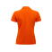 Polo mujer Manhattan Ladies. Color naranja alta visibilidad.