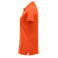 Polo mujer Manhattan Ladies. Color naranja rojizo.