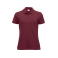 Polo mujer Manhattan Ladies. Color rojo burdeos.