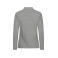 Polo de manga larga mujer Manhattan L/S Ladies. Color gris marengo.